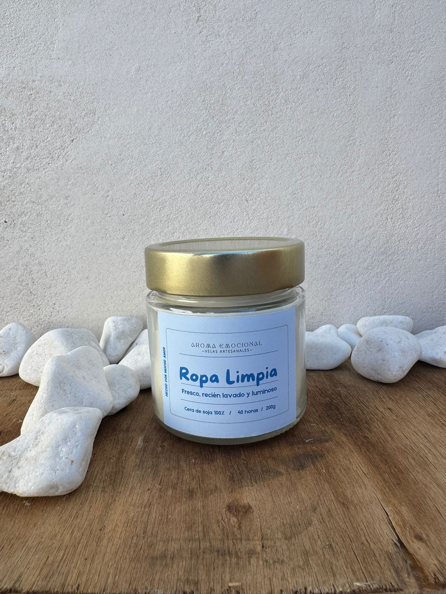 Vela Ropa Limpia