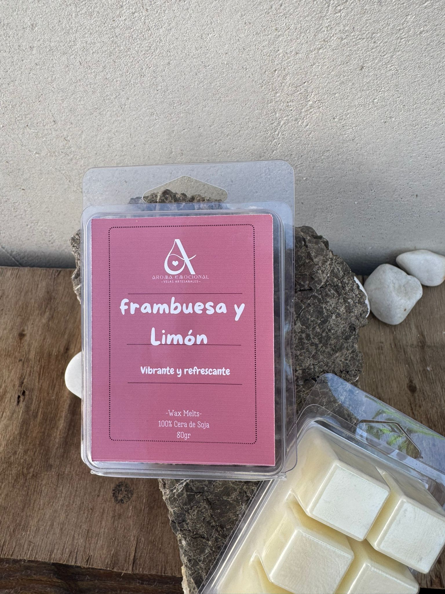 Wax Melts Frambuesa y Limón