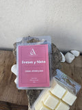 Wax Melts Fresas y Nata
